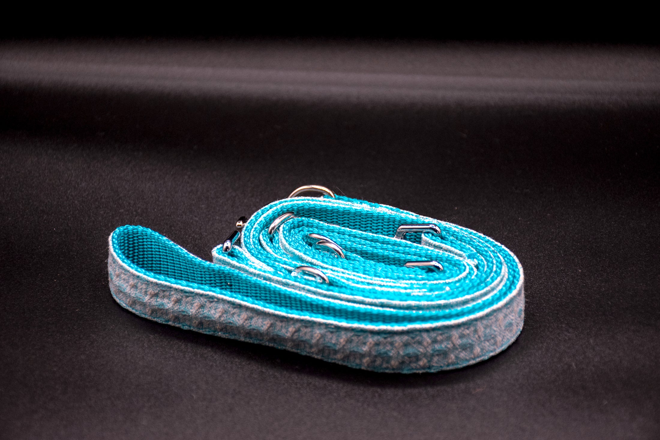 Cavaro Barkel Halsband & dreiteilige Hundeleine – Nordic Ice