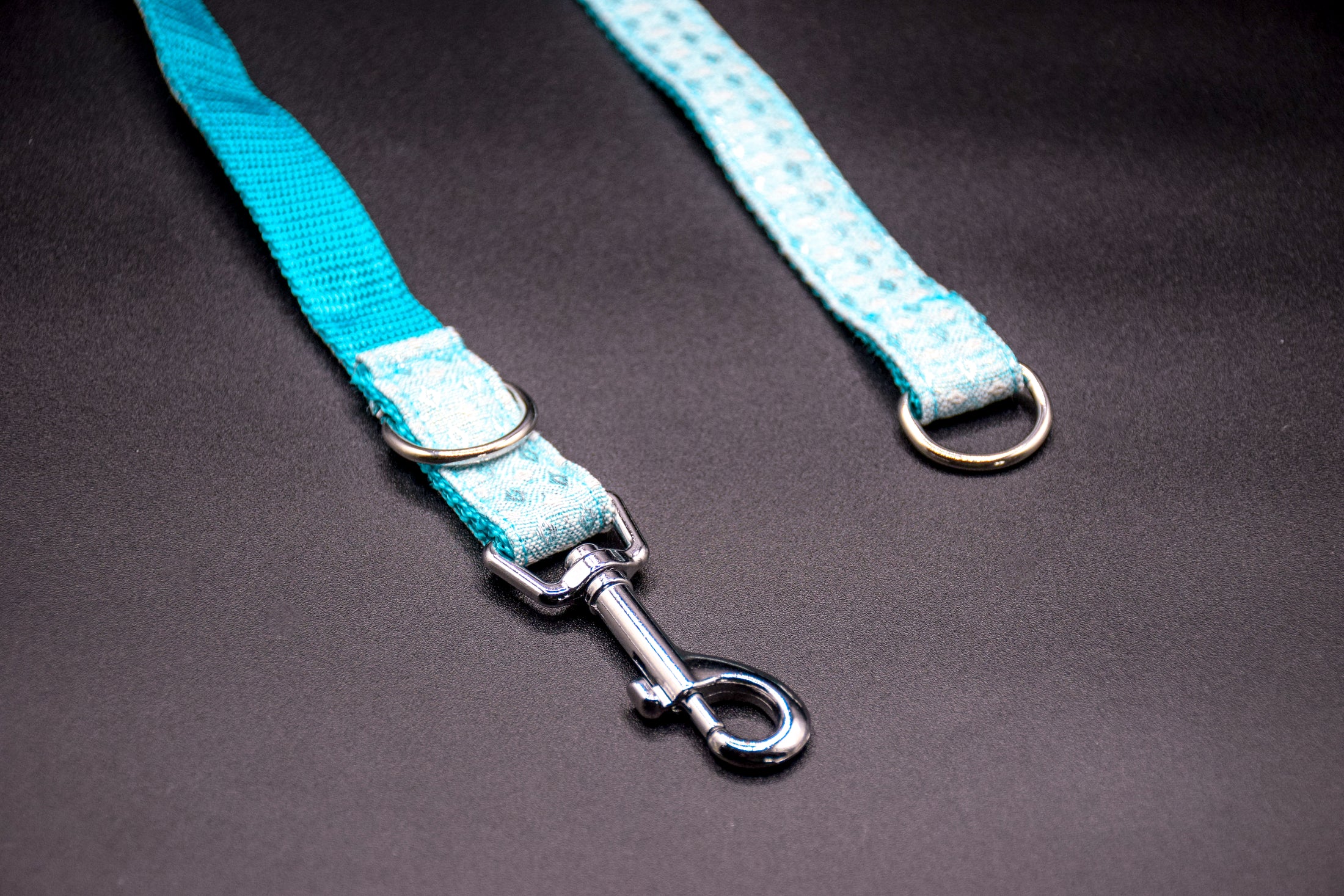 Cavaro Barkel Halsband & dreiteilige Hundeleine – Nordic Ice