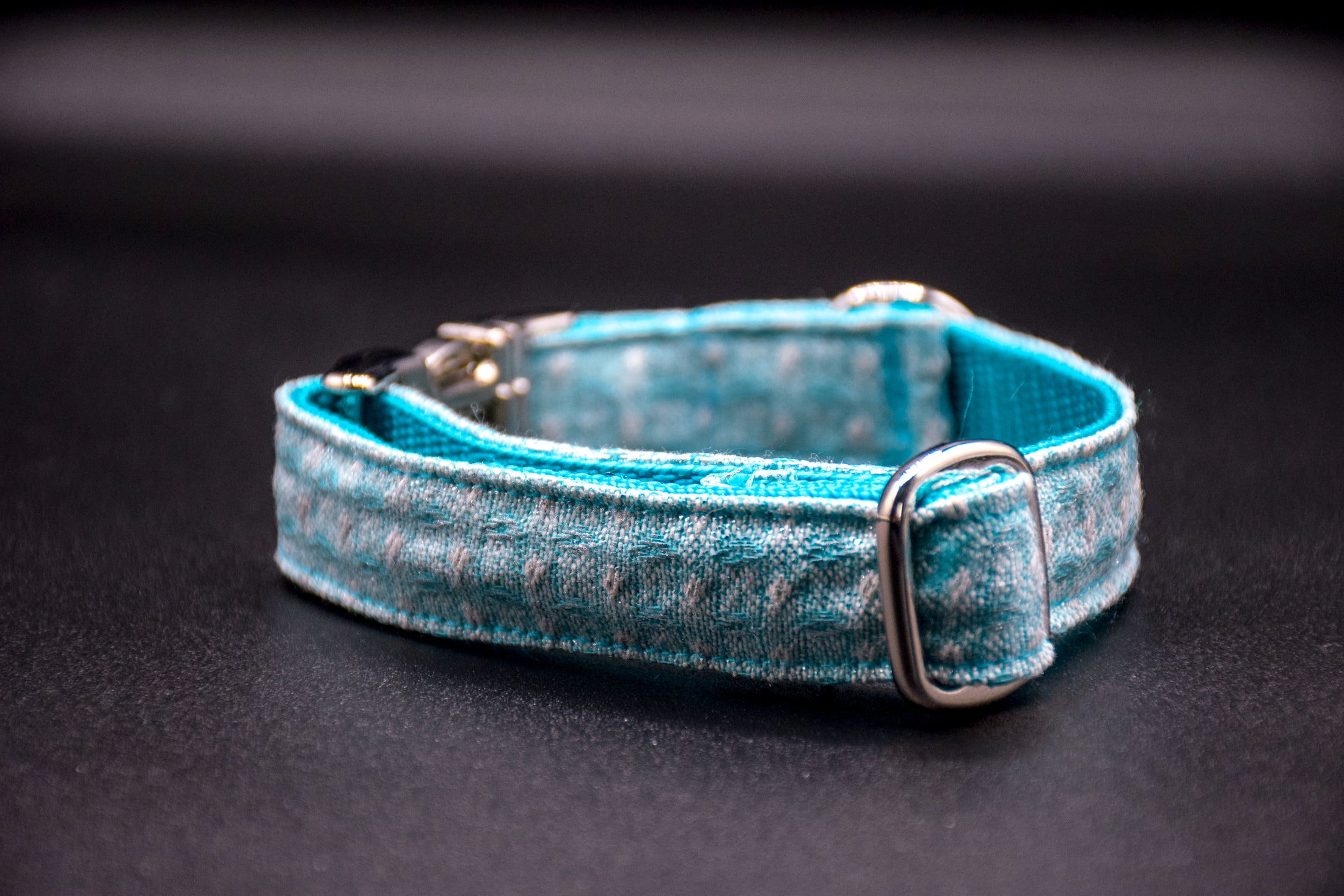 Cavaro Barkel Halsband & dreiteilige Hundeleine – Nordic Ice