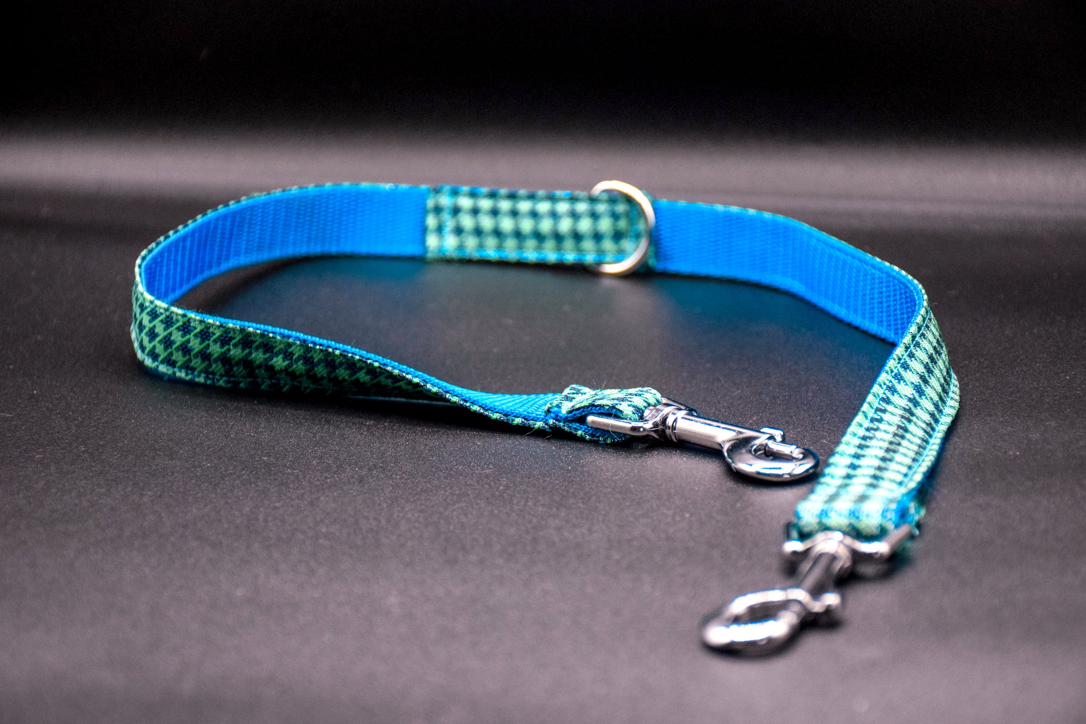 Cavaro Barkel Halsband & dreiteilige Hundeleine – Blue Signature Set