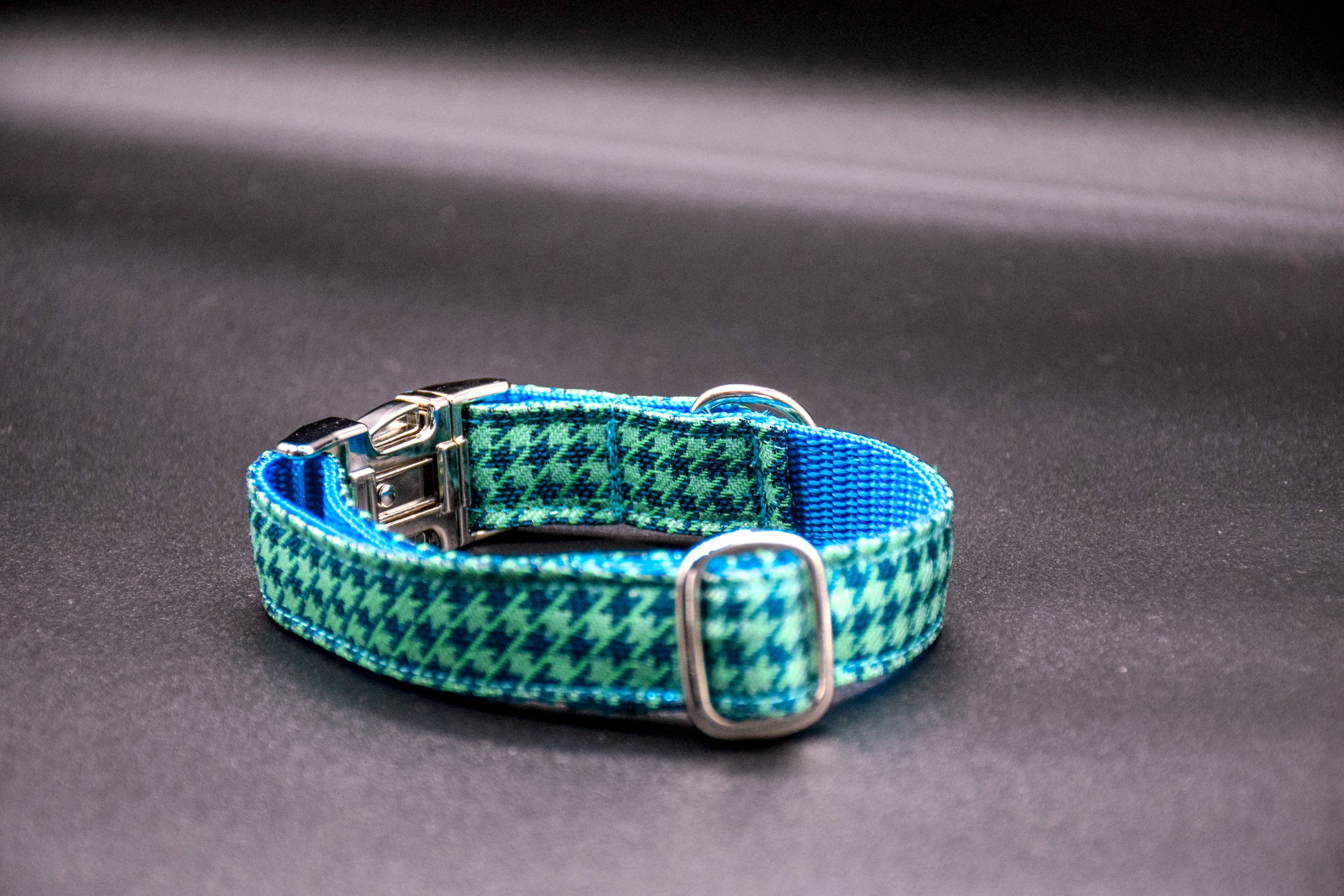 Cavaro Barkel Halsband & dreiteilige Hundeleine – Blue Signature Set