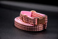 Bild in Galerie-Betrachter laden, Cavaro Barkel Halsband & dreiteilige Hundeleine – Rosé Signature Set
