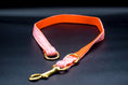 Bild in Galerie-Betrachter laden, Cavaro Barkel Halsband & dreiteilige Hundeleine - Happy Orange
